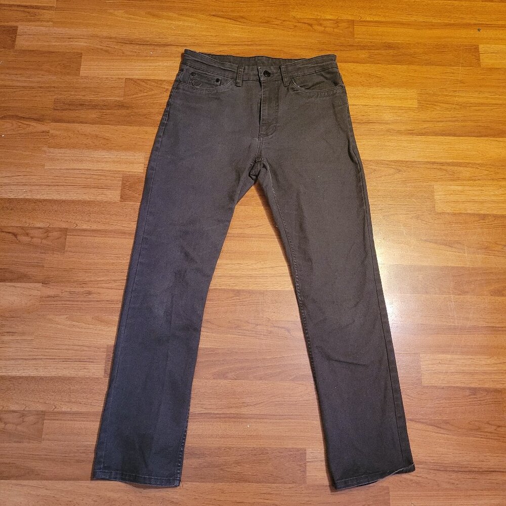 English Laundry Charcoal Straight Leg Jeans